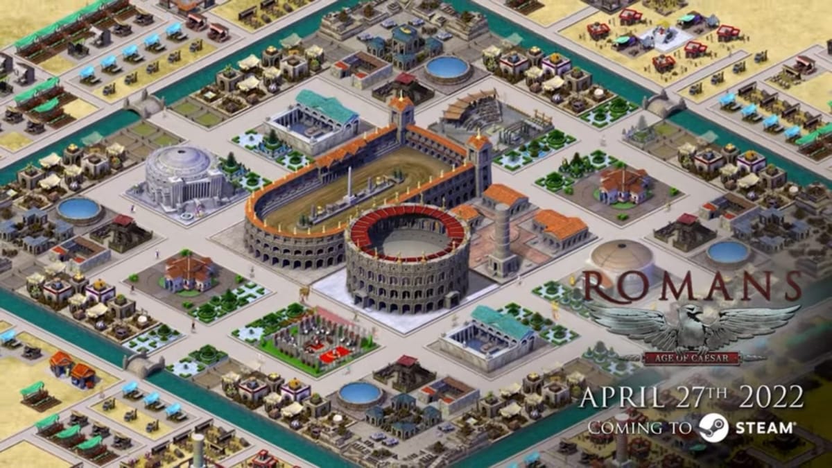 Romans: Age of Caesar, created by the talent behind Caesar 3, launches April 27th on Steam