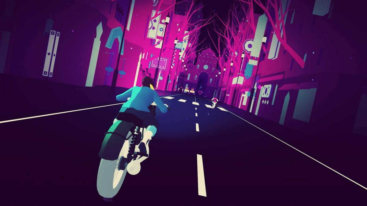 Sayonara Wild Hearts revs its engine in toe-tapping announcement trailer