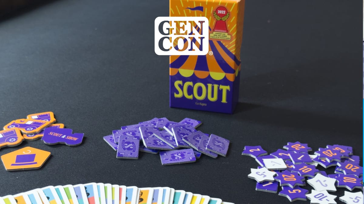 SCOUT Gen Con 2022 preview— What a show-off