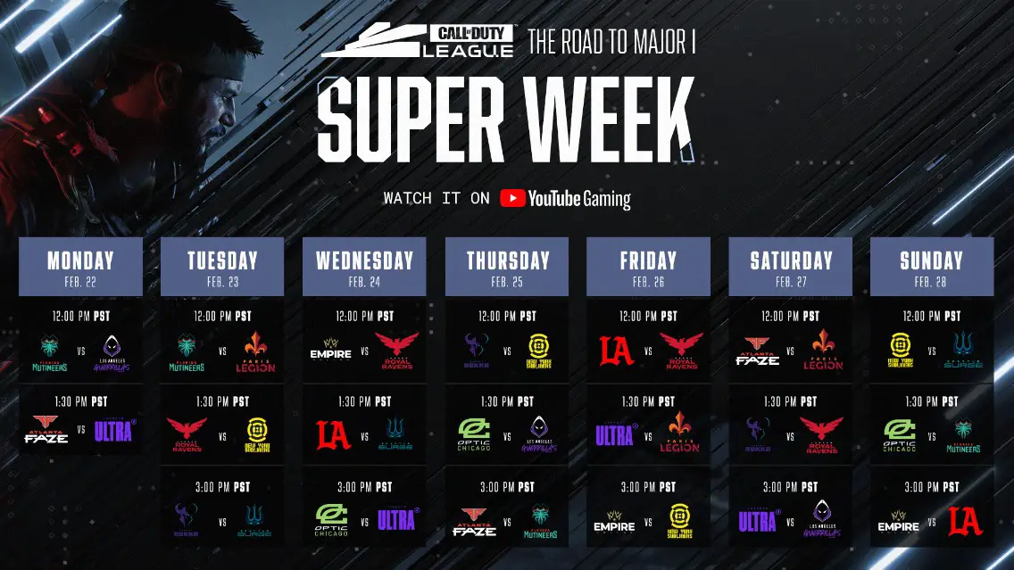 Call Of Duty League’s Super Week is upon us