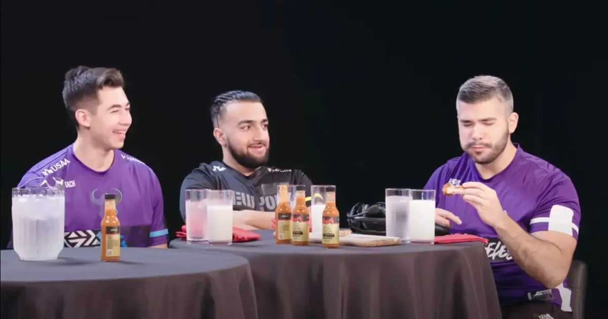 Call Of Duty League gets spicy as the pros appear on Hot Ones