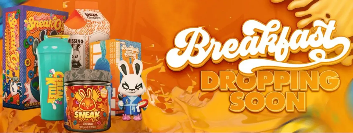 Sneak Energy drops Breakfast Orange tomorrow