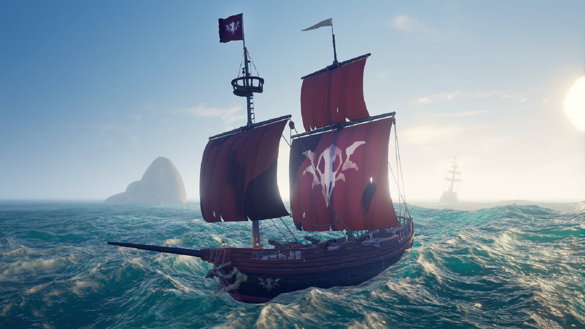 It’s like the three musketeers, but with pirates — Sea of Thieves’ newest DLC The Cursed Sails available this month