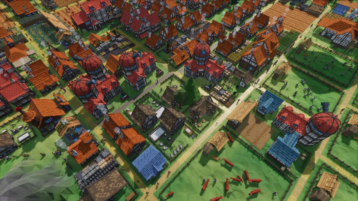 Settlement Survival, a low-poly city-builder, hits early access in October