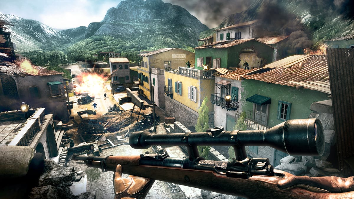 Take sights in virtual reality with Sniper Elite VR