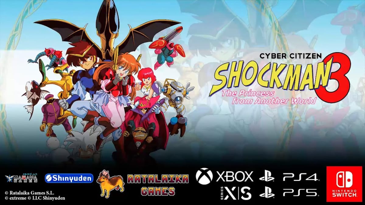 Cyber Citizen Shockman 3: A Princess From Another World is available now on Xbox, PlayStation, and Switch