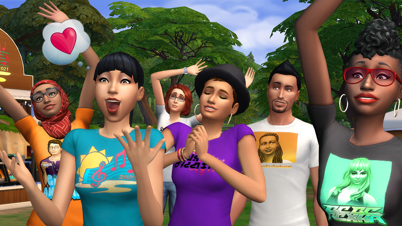 Warm up those virtual vocal cords – Sims 4 announces Sims Sessions, an in-game summer music festival