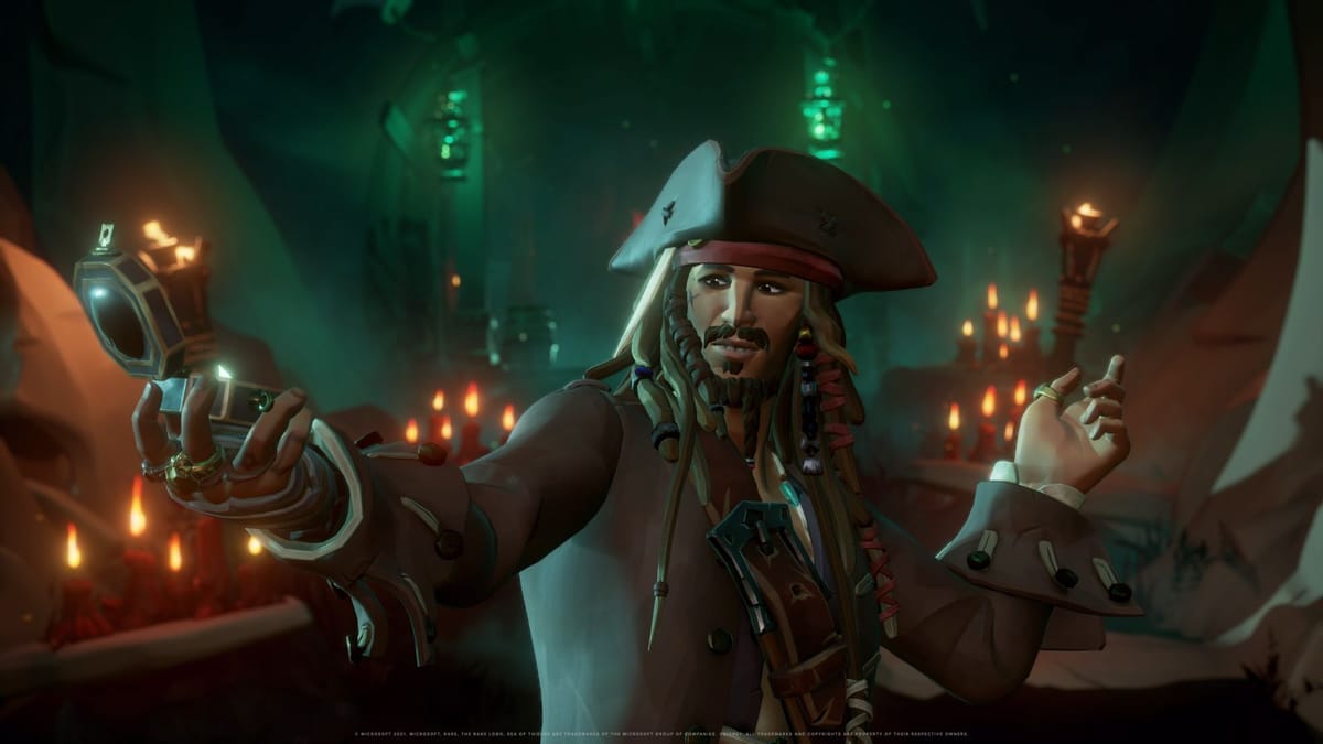 Yo ho – Pirates of the Caribbean coming to Sea of Thieves next week!