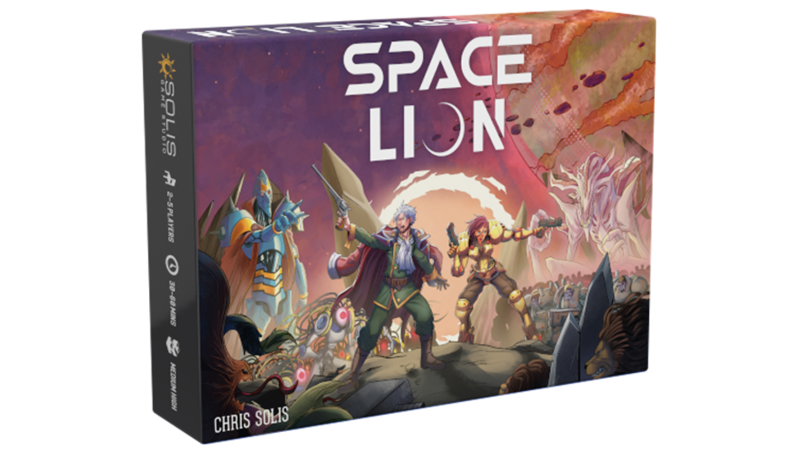 Space Lion, the Latest Game From Solis Game Studio, Just Announced on Kickstarter