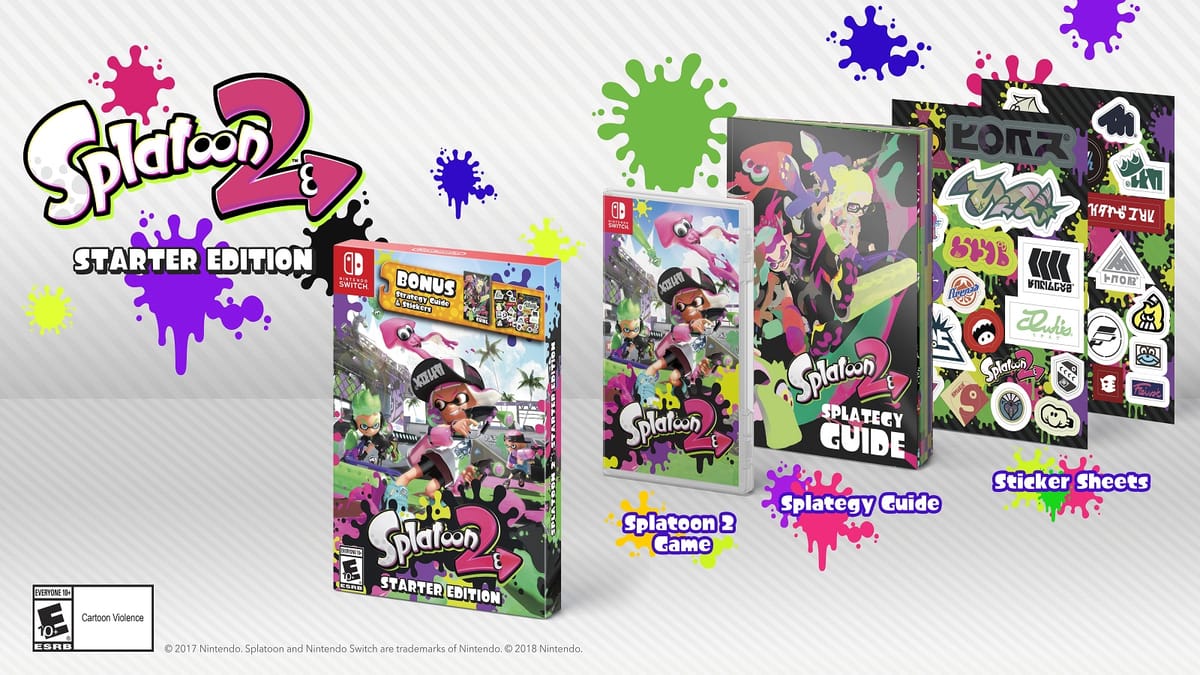 Get inked if you haven’t already with Splatoon 2 Starter Edition next month