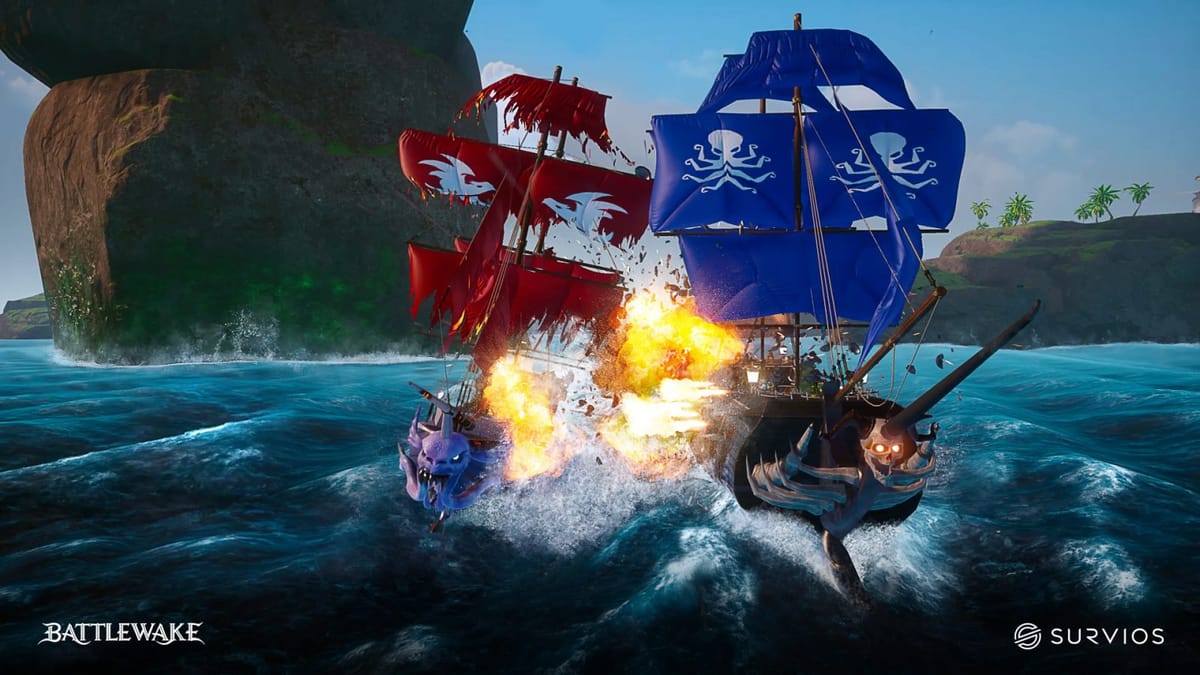 High-seas pirate battles in VR, Battlewake announced with closed beta signups