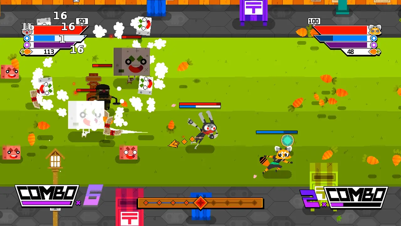 Grab your shinobi squad and get to chomping, Ninjin: Clash of Carrots gets a demo today