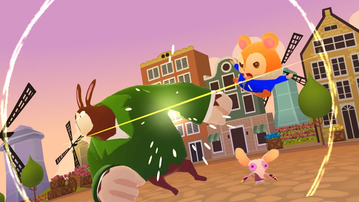 Cute and a brute, Hamsterdam scurries to Switch, PC, and mobile next month