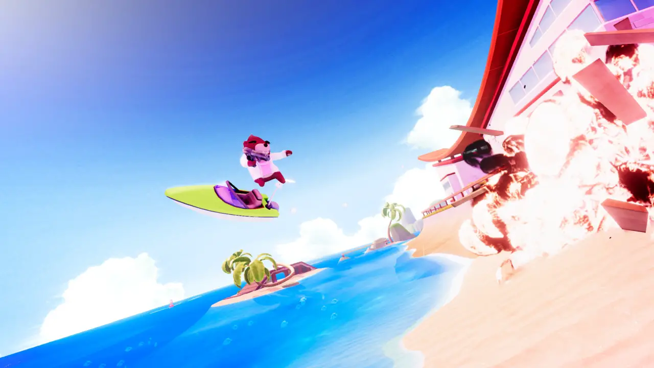 Snag an E3 Steam key for skating game Wave Break by joining Kinda Funny’s Discord