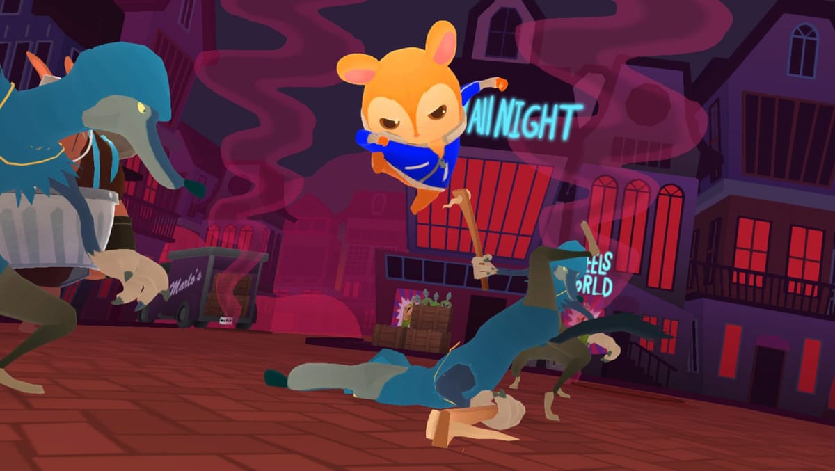 Hamsterdam, hamster themed beat ’em up, receives a free demo on Steam