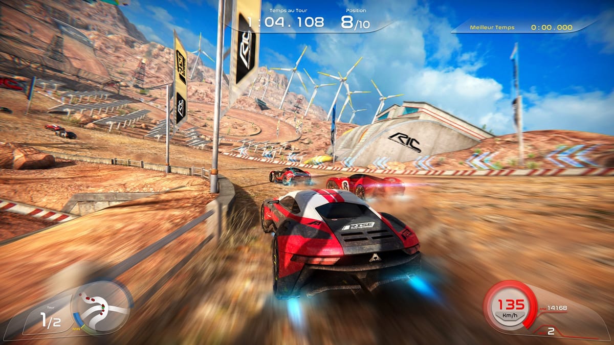 Futuristic roadsters rejoice, RISE: Race the Future heads to Steam tomorrow