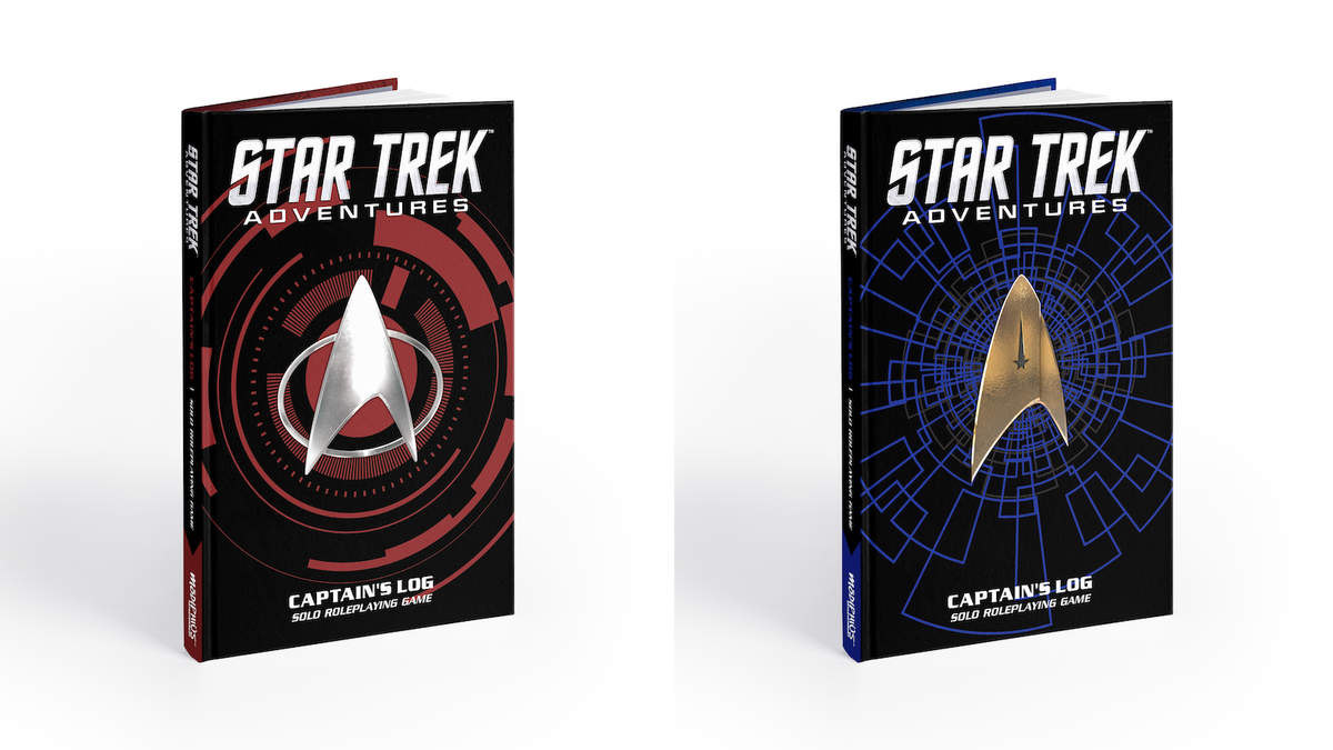 Modiphius Entertainment to launch Captain’s Log, a solo roleplaying edition of Star Trek Adventures