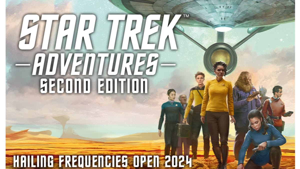 Star Trek Adventures tabletop roleplaying game set to launch second edition, New Worlds themed Core Rulebook planned for Gen Con