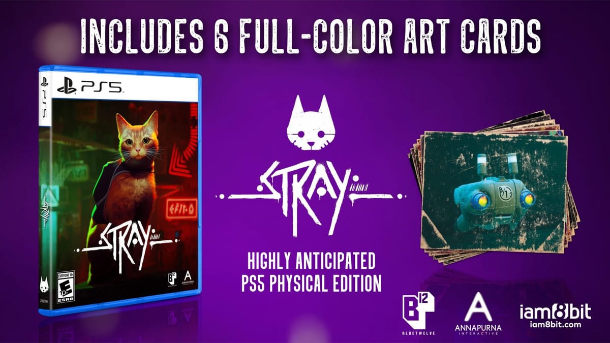 Pre-orders are now live for the physical editions of Stray, including the ultra deluxe exclusive edition