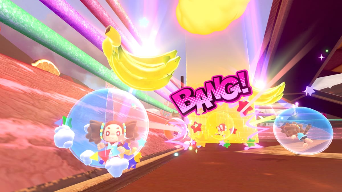 Roll and rumble in Super Monkey Ball Banana Rumble’s Multiplayer Battle modes