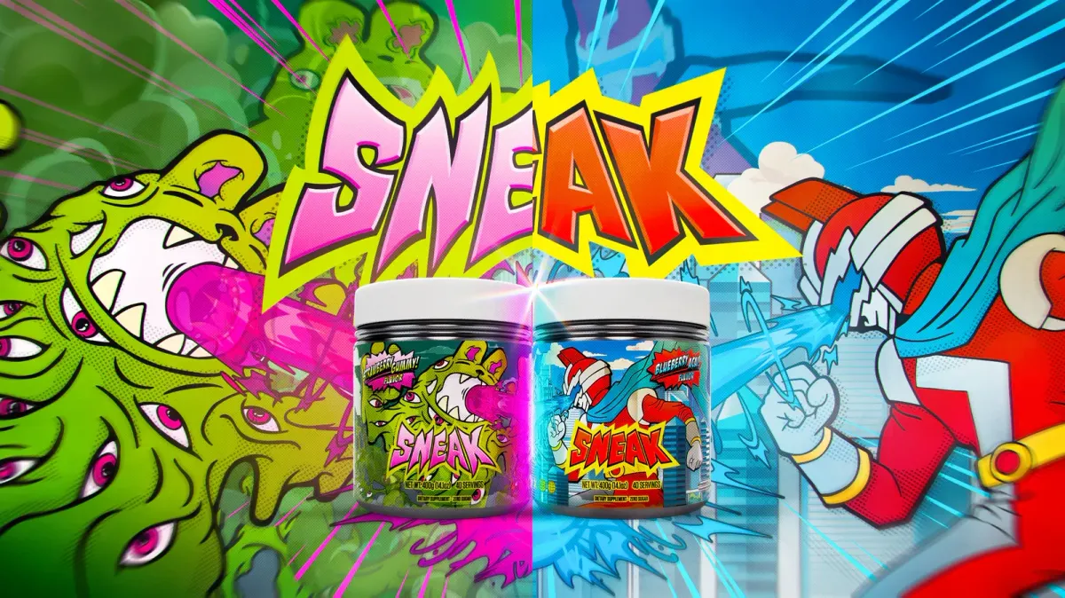 Sneak Energy drops a SUPER new flavor formula