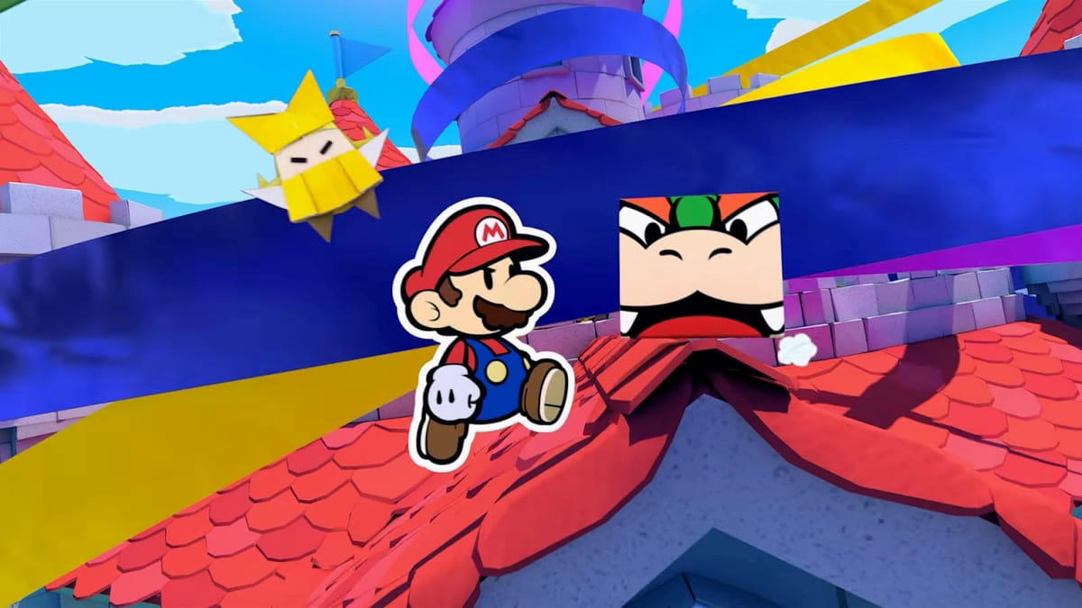 It’s time for a death of a thousand cuts, Paper Mario: The Origami King heads to Nintendo Switch this July