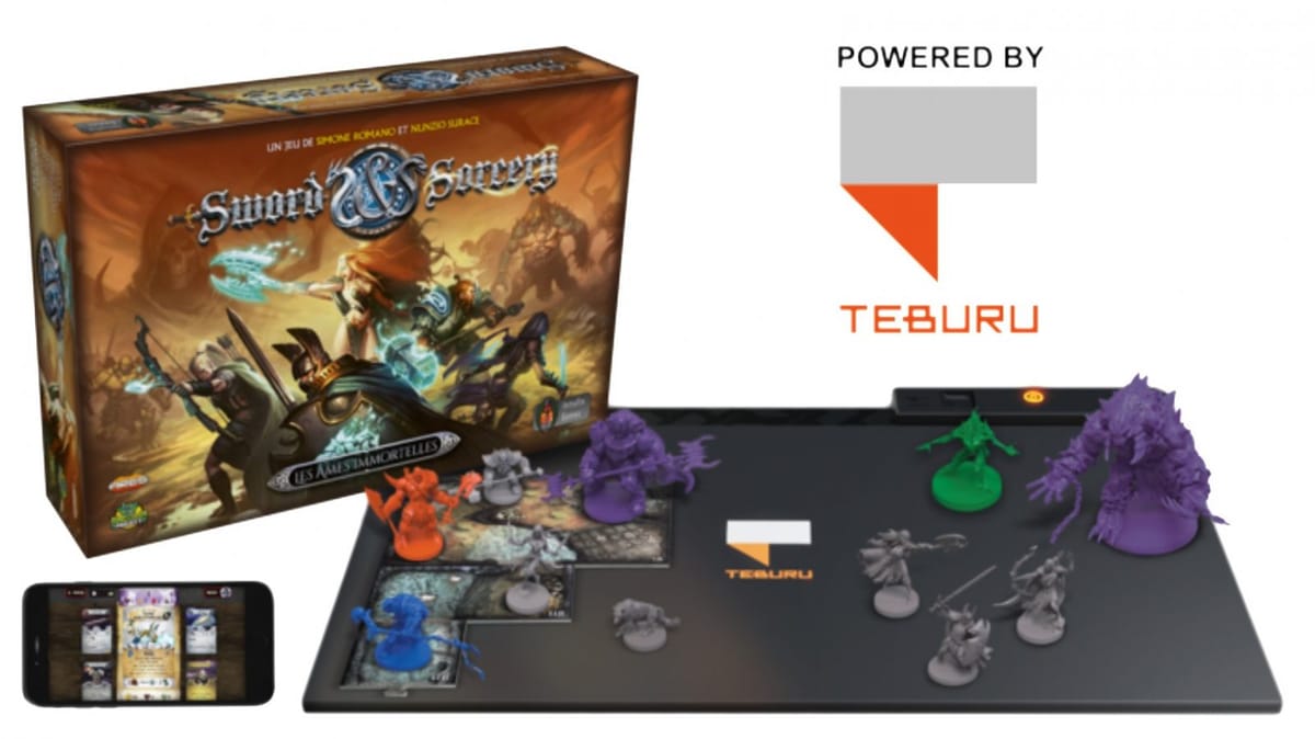 Xplored and Ares Games are teaming up to bring Sword & Sorcery to the phygital Teburu system