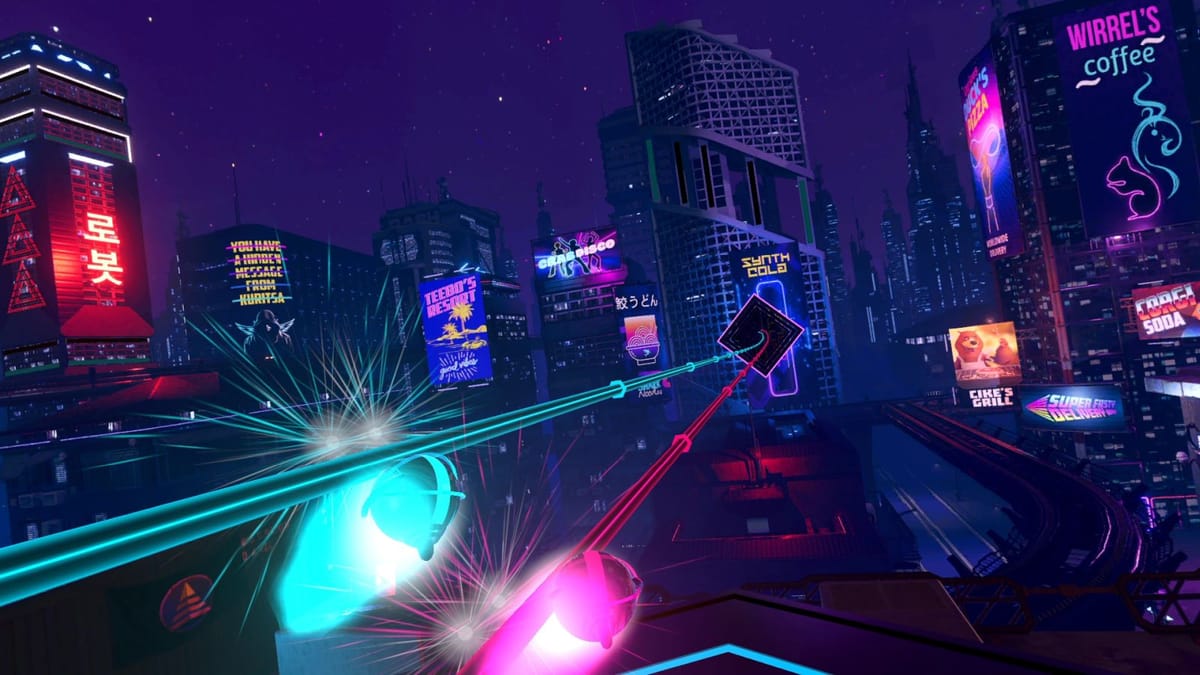 Dancing with myself – Synth Riders now available on PS VR