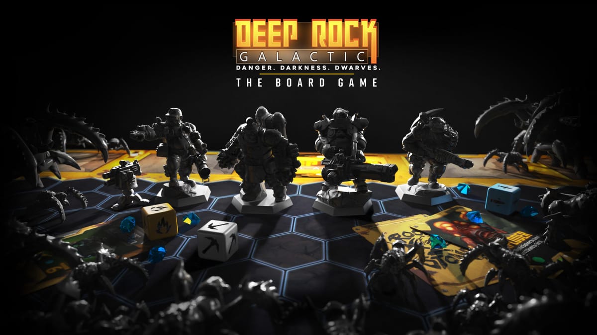 Head into the Mines – Deep Rock Galactic: The Board Game Kickstarter is now live