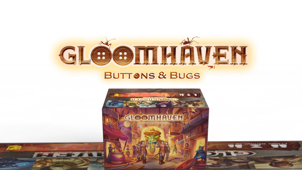 Cephalofair Games announces Gloomhaven: Buttons & Bugs