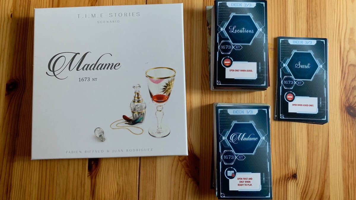 T.I.M.E. to go to France! – T.I.M.E. Stories Madame review