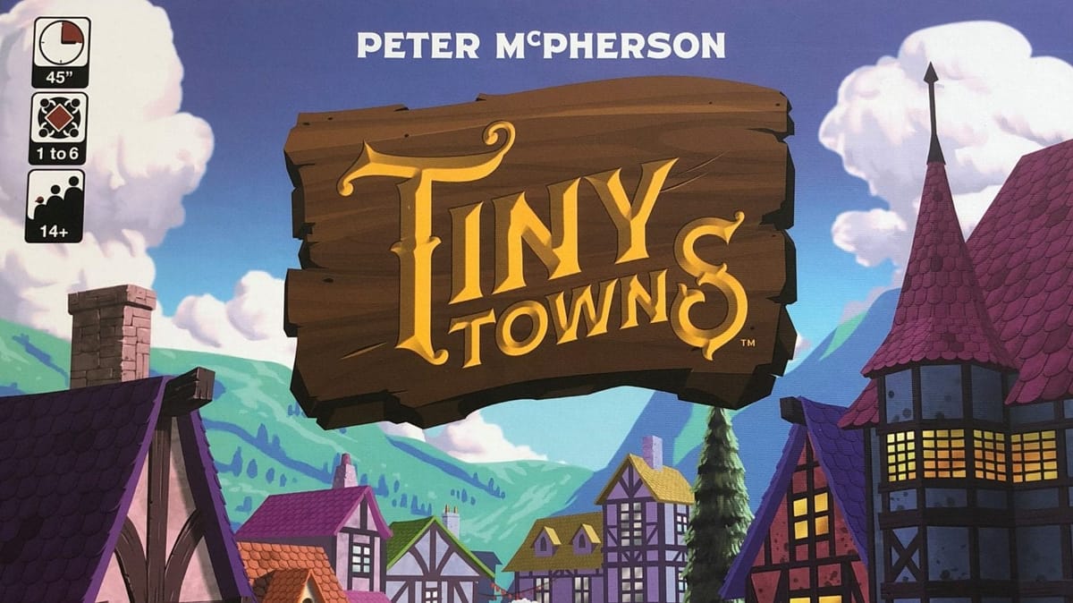 Puzzled players plotting and planning — Tiny Towns review