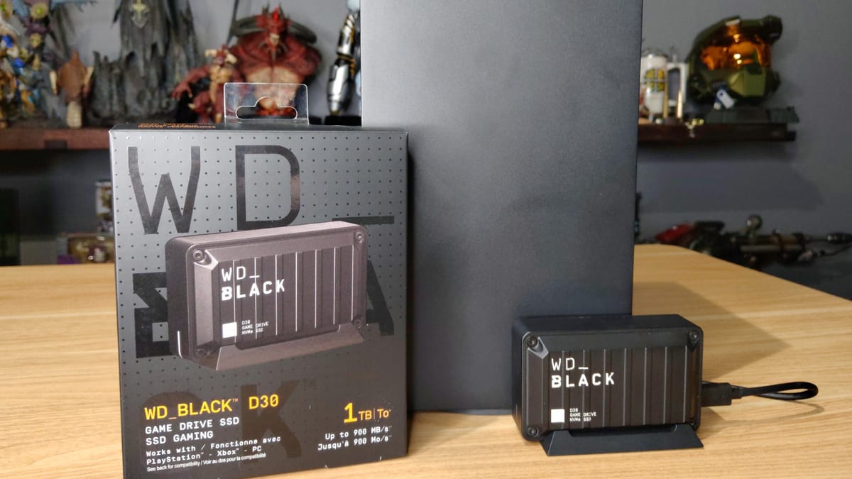 WD_Black D30 SSD review — Stylish and Speedy Storage