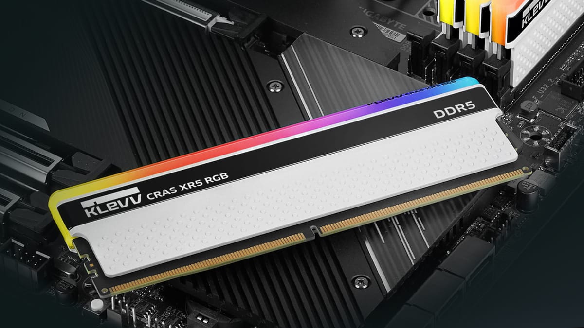 KLEVV Enters the DDR5 Market with High-Powered RGB Memory