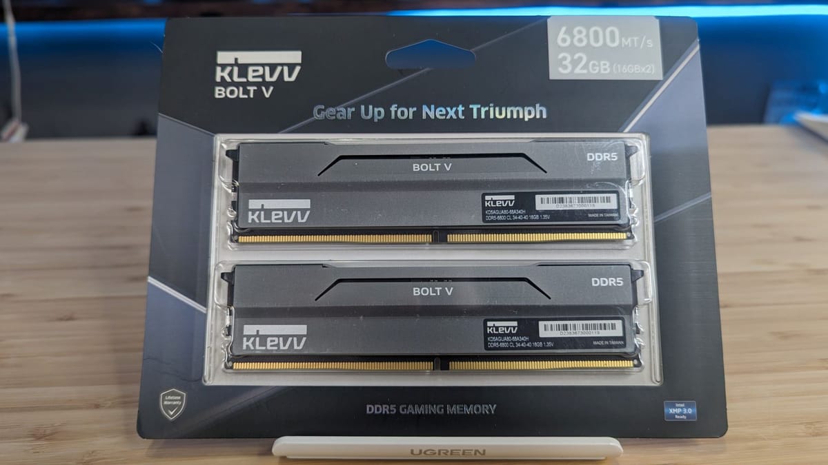 KLEVV Bolt V DDR5 RAM review — Power to Spare, Priced to Move