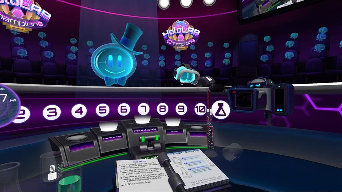 Weird Science — HoloLAB Champions VR Review