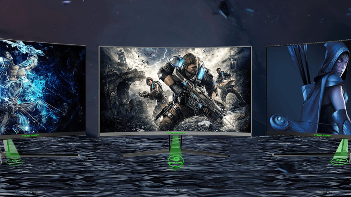 Titan Army brings three gaming-focused monitors for the holidays