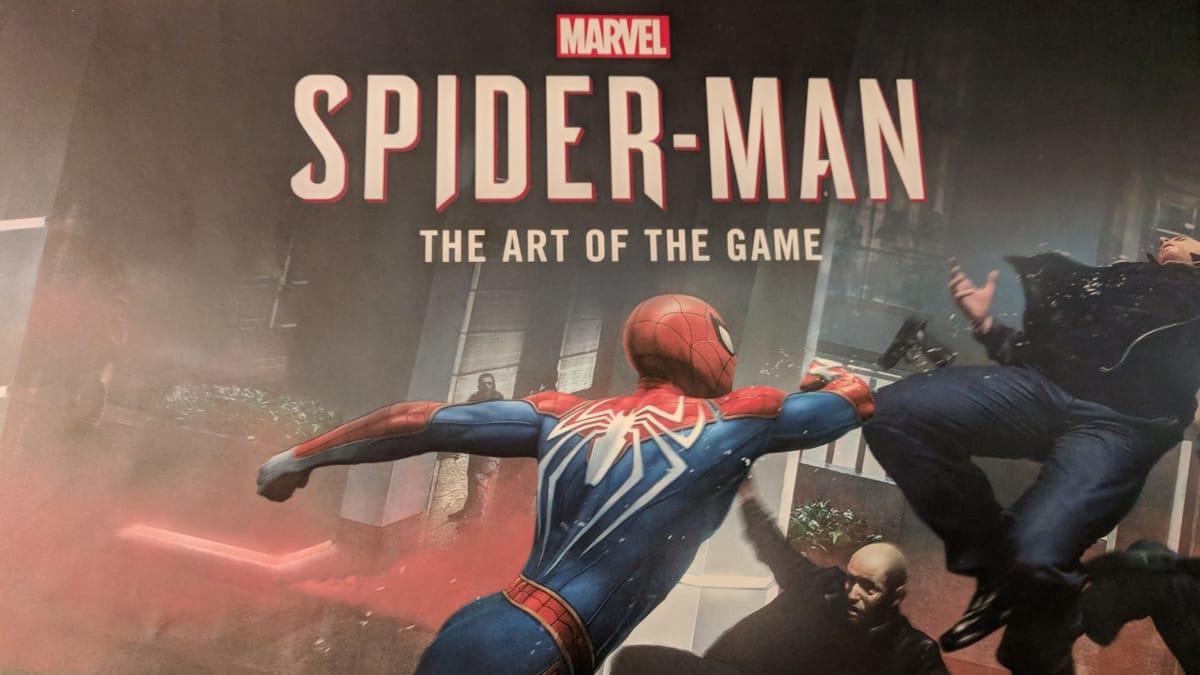 Greetings, True Believers — we review Marvel Spider-Man: The Art of the Game book