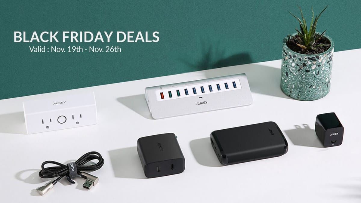 Aukey brings the power with Black Friday Deals