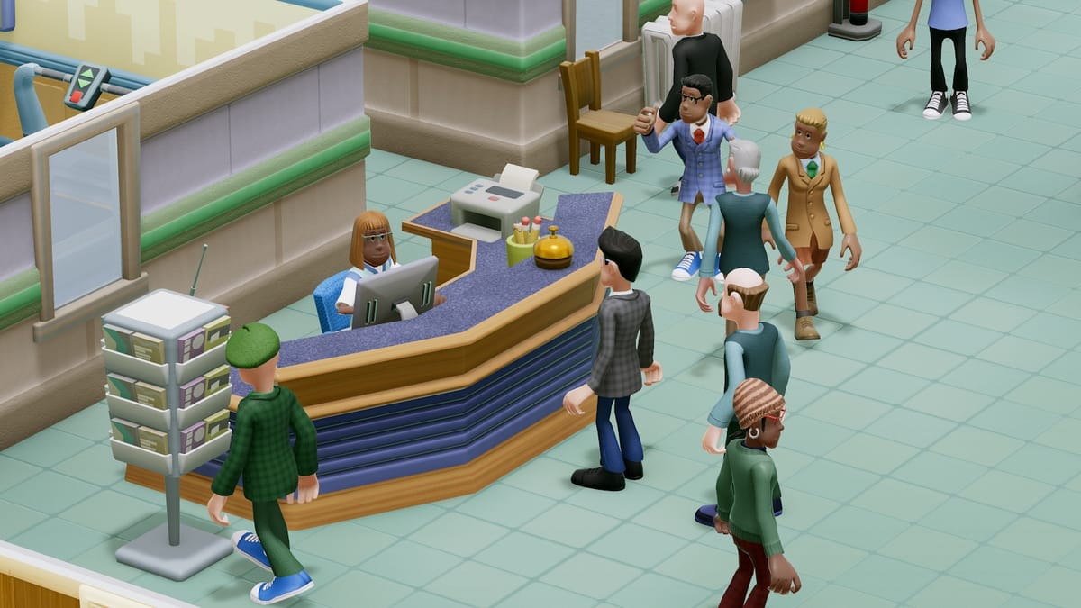 The patient lives again!  — Two Point Hospital hands-on preview