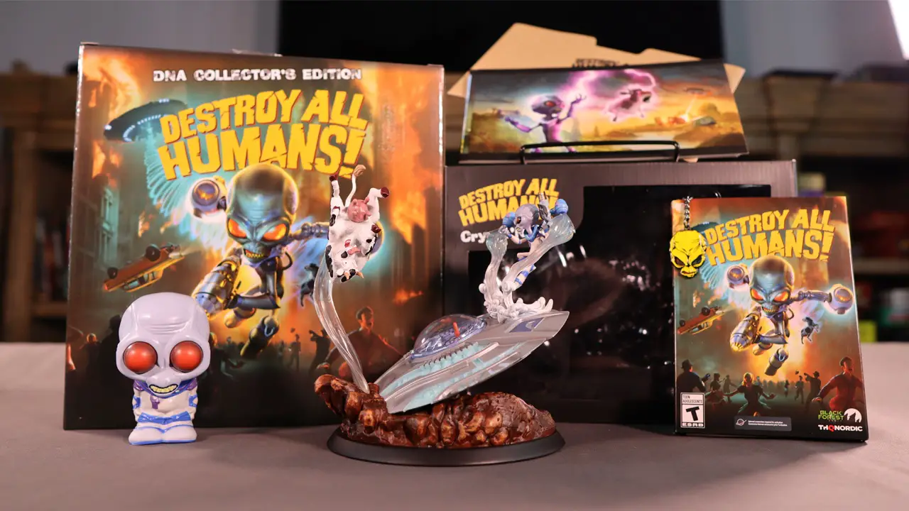 Unboxing the Destroy All Humans! DNA Collector’s Edition