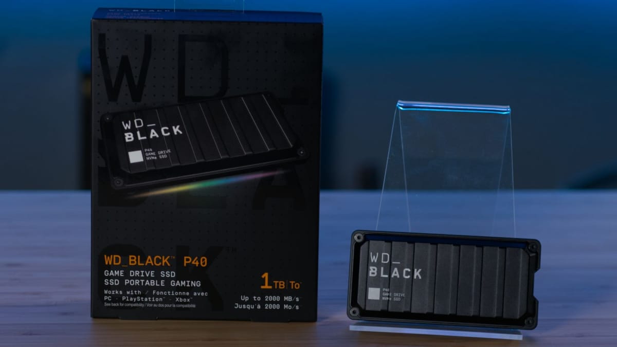 WD_Black P40 Game Drive review — Tiny 2GB/s Powerhouse