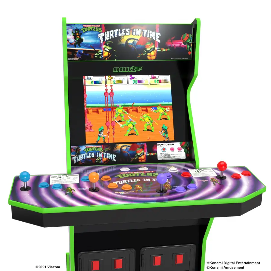 Street Fighter II Big Blue Edition and Turtles in Time Arcade1Up machines are now available for pre-order, pricing info released