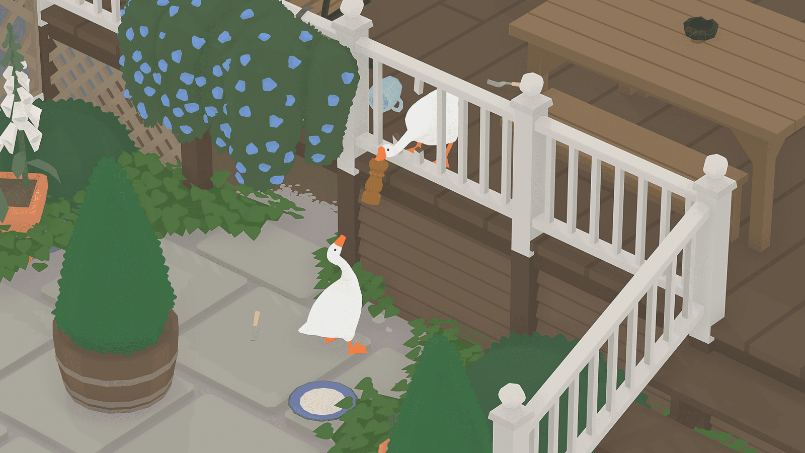 Horrible geese are on the loose as the two-player co-op mode for Untitled Goose Game is now available