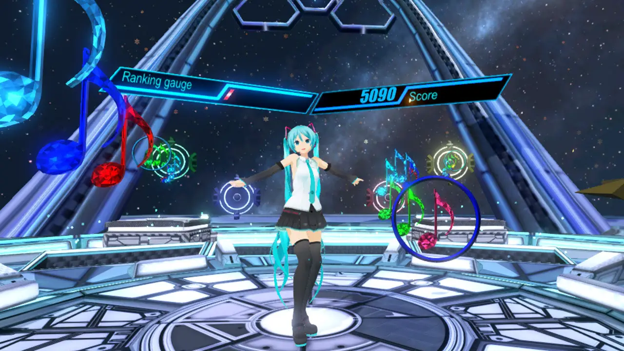 Take the stage with your favorite diva, Hatsune Miku VR available on PC today