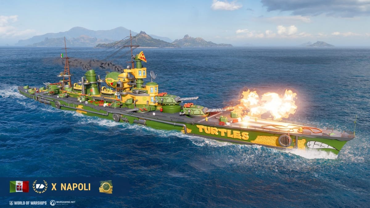 Turtle Power! TMNT swims into World of Warships