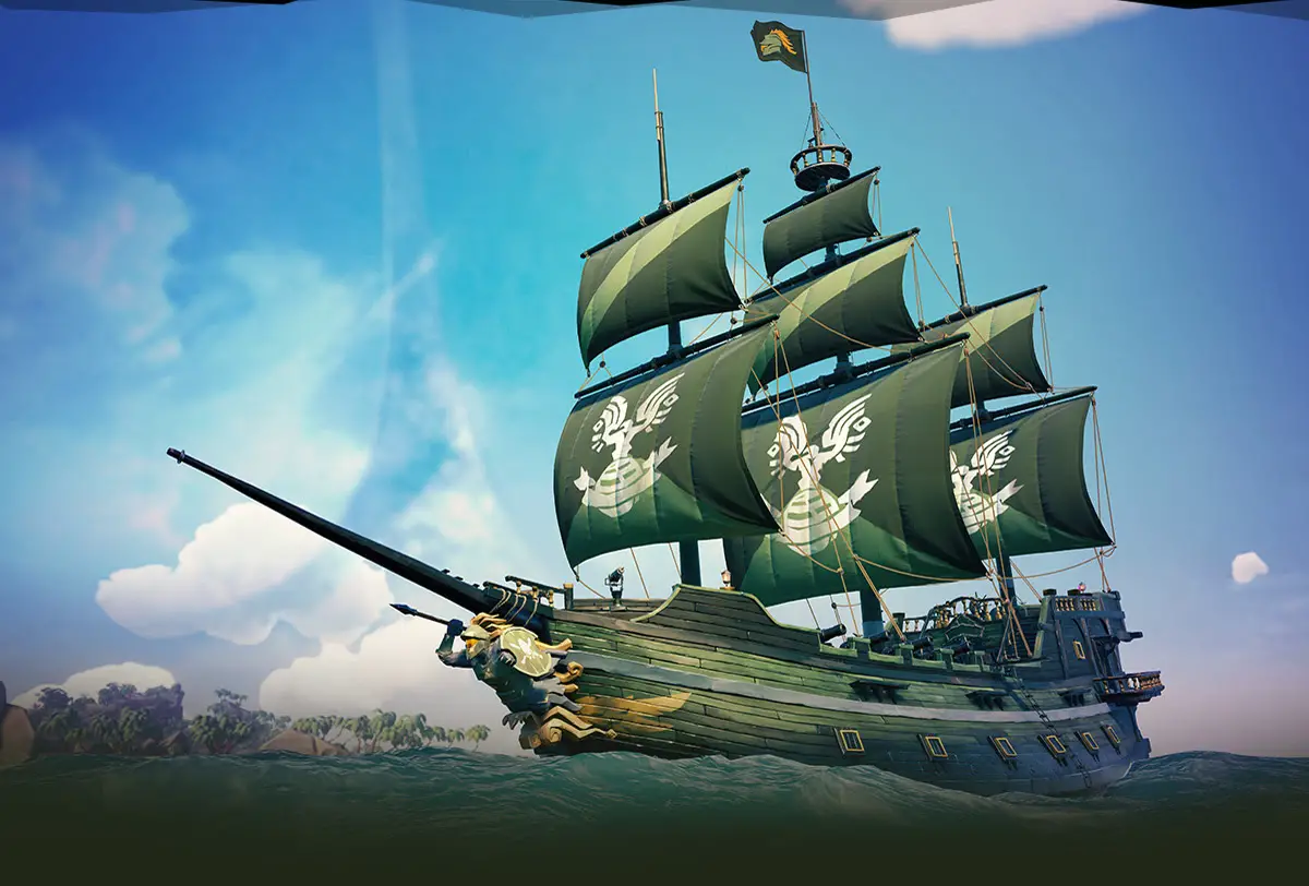 That’s no Spartan, that’s a pirate ship with a Halo and Sea of Thieves collaboration