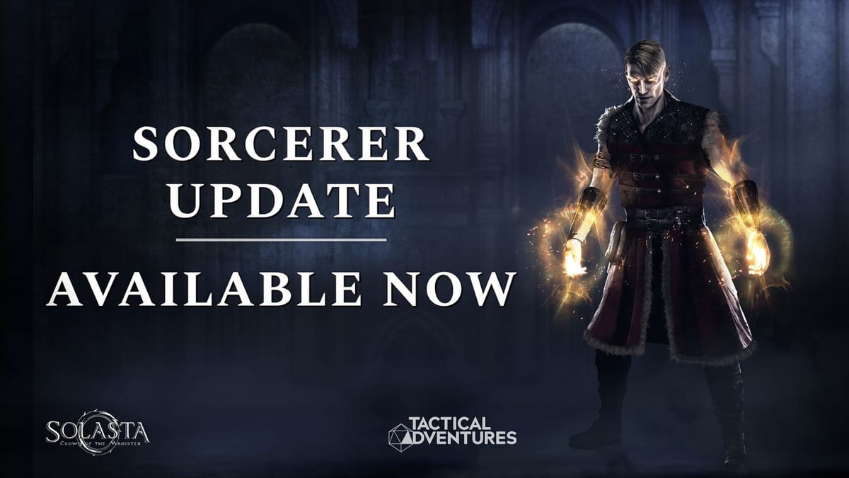 What sorcery is this – Solasta: Crown of the Magister’s first update brings new class, difficulty options, and dungeon maker environments