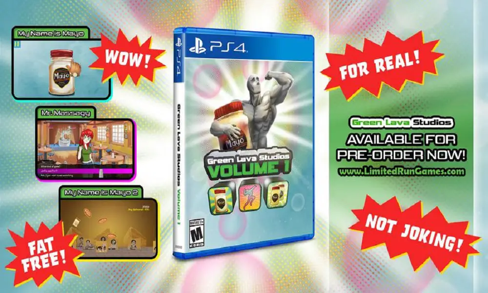 Massage your mayo with Green Lava Studios Volume 1 at Limited Run Games today