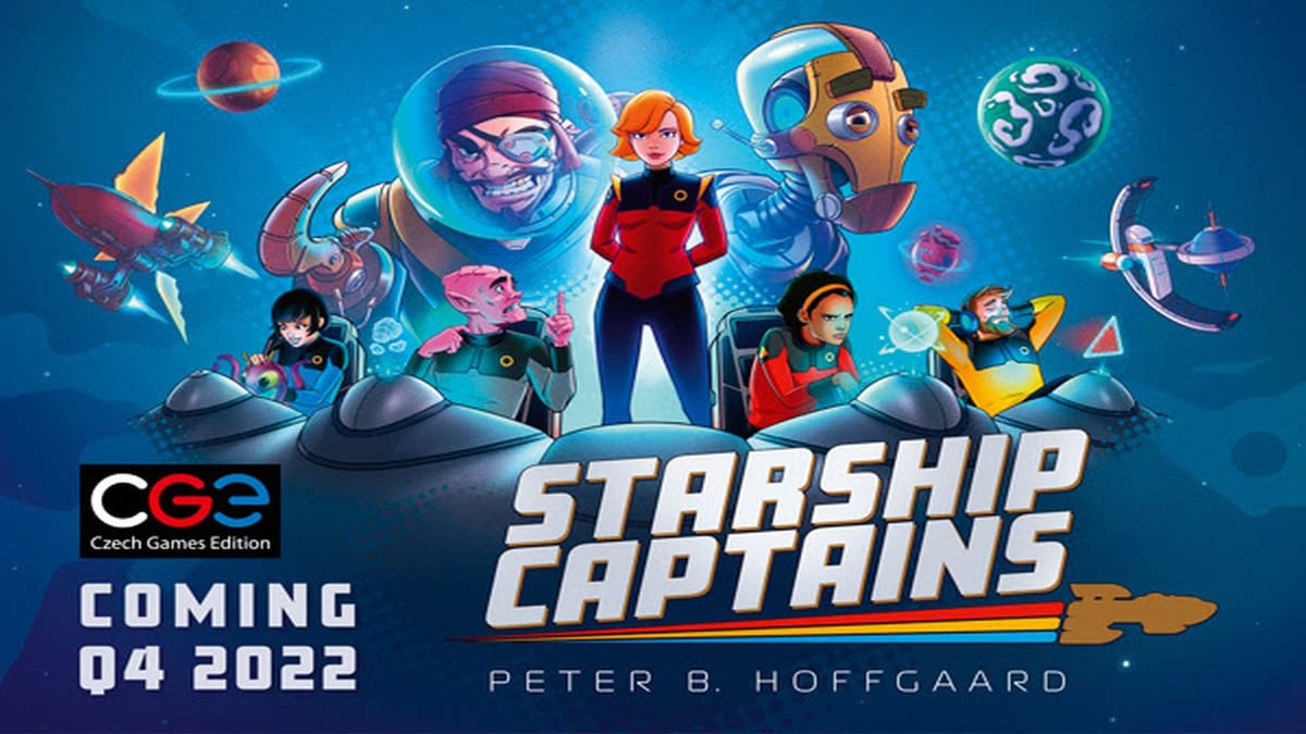 Czech Games Edition announces Starship Captains!